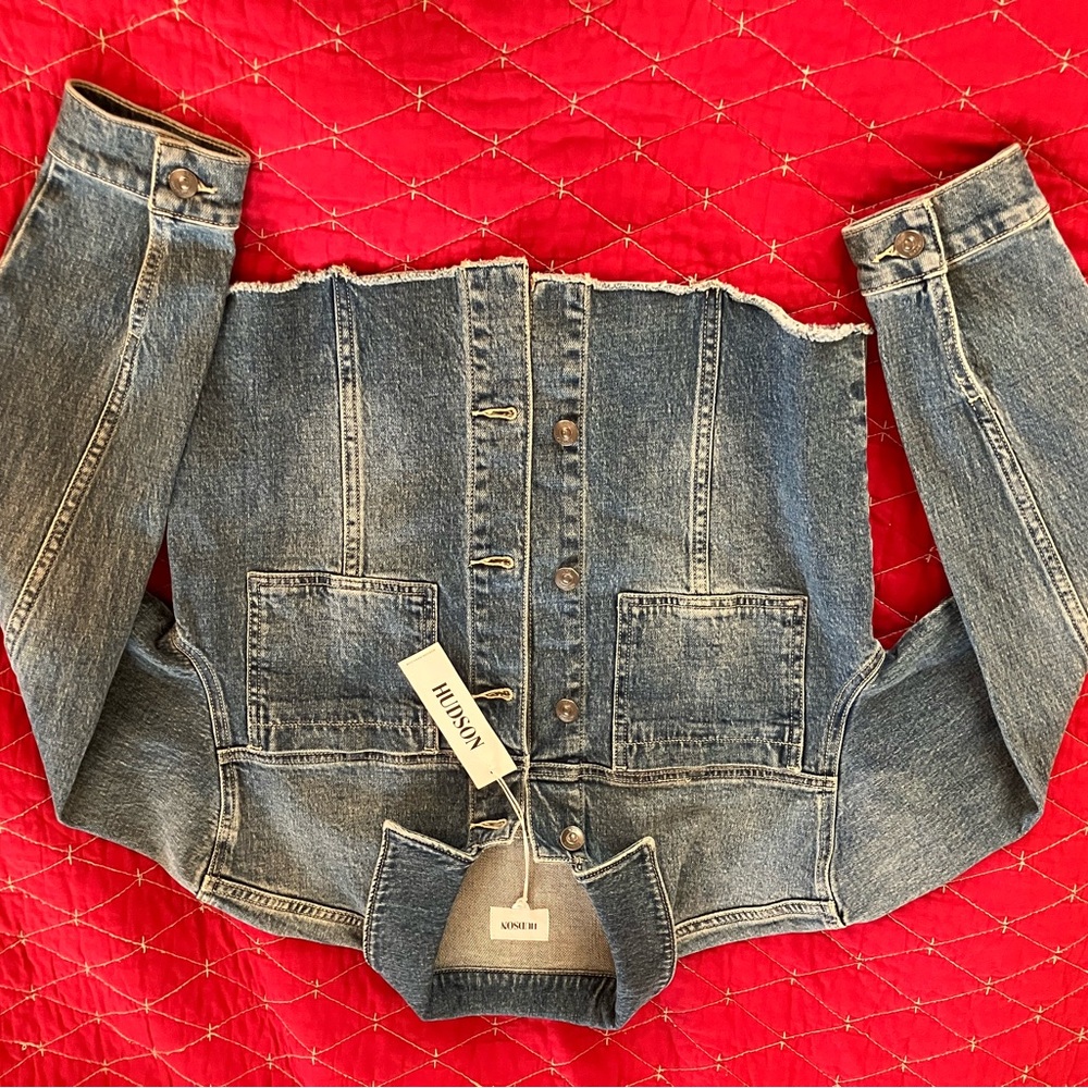 Hudson Jeans Blue Denim Jacket